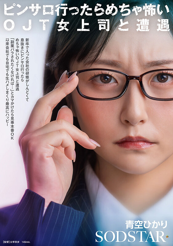 新卒で入った会社の研修がしんどくて息抜きにピンサロ行ったらめちゃ怖いOJT女上司と遭遇「副業バラされたくなければ…」とカマかけたら見事本番OK 以来会社でも自宅でも生ハメしまくり最高にハッピー 青空ひかり 019