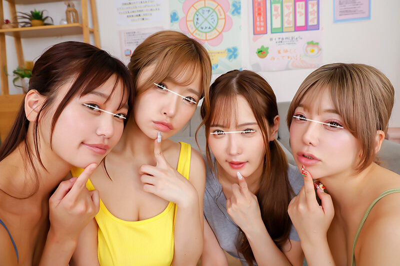 最初から最後までほぼヌキどころ！だって開始約20秒で即エッチな事が始まっちゃってるんですから！ 顔面偏差値＆SEX偏差値共に激高！ハイスペックな4人の巨乳女子大生と最初から最後までエッチしまくり！！女子大生だらけのシェアハウスに… 003